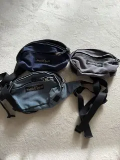 mont-bell モンベル ウエストポーチ 3点セット