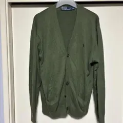 【定価2.4万】ポロラルフローレン ピマコットンカーディガン M