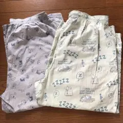 ユニクロ　スヌーピー コットンリラコ