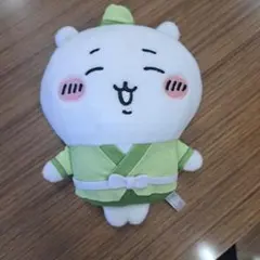 ちいかわ ぬいぐるみ マスコット 着物 緑