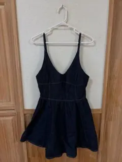 ZARA ダークブルー デニム風 キャミソール　ワンピース　【即日発送】