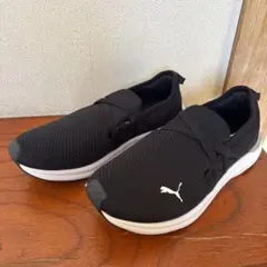 PUMA SOFTFOAM+ スリッポン ブラック 24.0 24