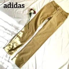 adidas ストレッチスキニーパンツ　スポーツウェア　ゴルフ　ベージュ