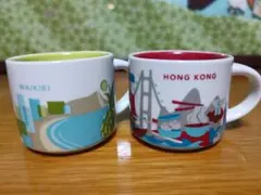 【香港・ワイキキ】スタバ 海外限定ミニマグカップ