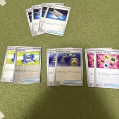 ポケモンカード　トレーナーズ　グッズ　4種