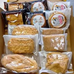 有名店菓子3箱まとめて・虎屋・赤坂柿山・オランダ屋・甘辛ミックス