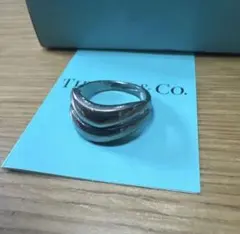 ティファニー パロマピカソ グルーブ ワイド リング 13号 SV925 ティファニー パロマピカソ グルーブ ワイド リング 13号 SV925 - メルカリ