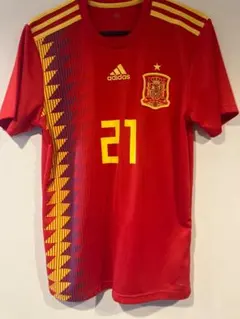 スペイン代表 2018 レプリカサッカーユニ 海外ボーイズL 160cm - メルカリ