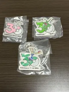 포켓몬 めじるしメタルチャーム 30周年 ミュウ 레쿠쟈 ゼルネアス