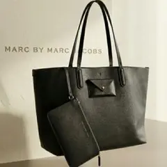 【A4対応】MARC BY MARC JACOBS　トートバッグ ブラック