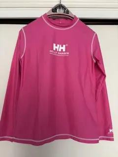Helly Hansen ピンク ラッシュガード 長袖
