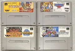 スーパーファミコン用ソフト　ザ・グレイトバトル　４本セット