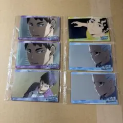 ハイキュー‼︎ ウエハース 6枚セット