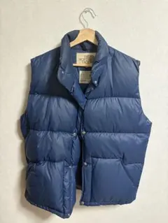 70s 茶タグ　ノースフェイス　 ブルー