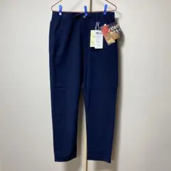 【新品未使用】ストレッチ メンズ らくにのび～る ネイビー XL 裏起毛