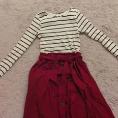 GLOBAL WORK 長袖ワンピース XXL