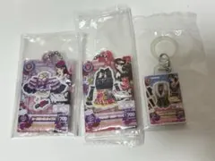 アイカツ まとめ売り めじるし アクリルキーホルダー 紫吹蘭
