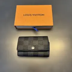LOUIS VUITTON ダミエ キーケース グラフィット 6連