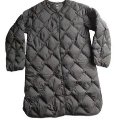 ユニクロ　ウルトラライトダウン　リラックスコート　黒Ｍ 美品!