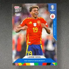 Topps Now EURO2024 ラミン・ヤマル 最多アシスト✨