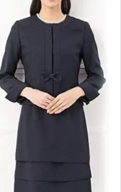 ワンピース　セレモニースーツ　ネイビー M