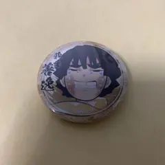 鬼滅の刃　善逸　くじ　缶バッジ　黒髪　鬼滅