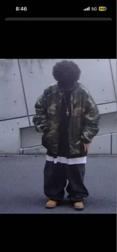 girbaud w52 ジルボー　bboy ブラックデニムのサムネイル