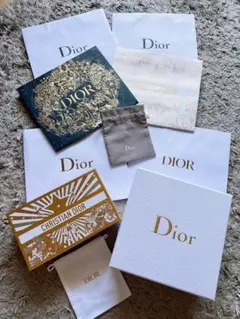 Dior ギフトボックスとショップ袋 8点セット