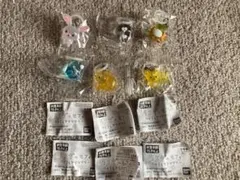 うさぎのモフィ★めじるしアクセサリー★ガチャガチャ★コンプリート★6種★新品即決