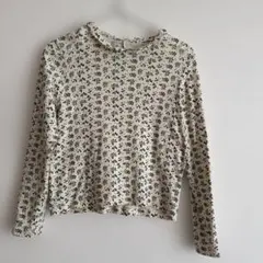 PETIT BATEAU 花柄長袖カットソー