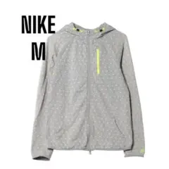 NIKEナイキ　ジップアップパーカー　グレー　Mサイズ