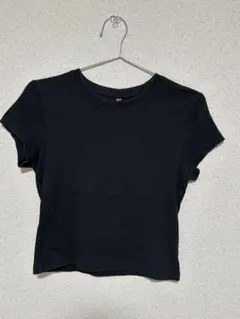 ユニクロ　ブラック 半袖Tシャツ