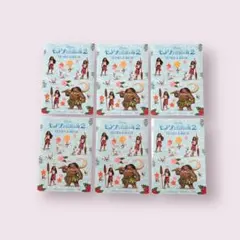 モアナと伝説の海2 ステッカー シール 6枚セット 非売品 映画 公開記念 特典