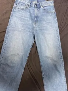 ★超メルカリ市開催記念値引き★ バレルレッグジーンズ　デニム　GU