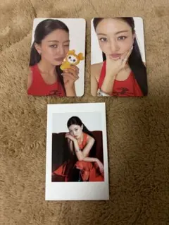 TWICE ジヒョ　トレカ　シーグリ　2026 タレントカード 3枚セット