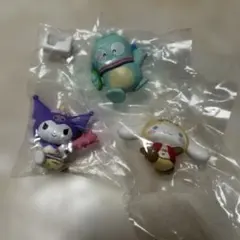 サンリオ妖怪セット　クロミ、ハンギョドン、シナモンロール