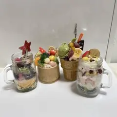 食品サンプル ミニチュアセット メモスタンド