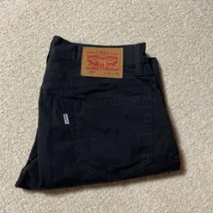 【2000円値下げ】LEVI 505 ブラック デニムパンツ W30 L32