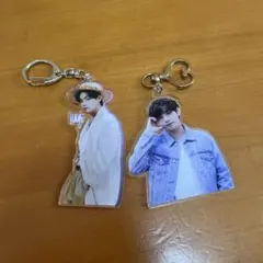 テテBTS アクリルキーホルダー 2体セット