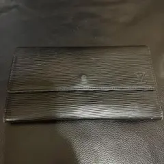Louis Vuitton 黒レザー長財布