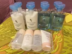 【未使用】ブルガリアメニティ8点 ＆ KOSEお泊まり用基礎化粧品セット