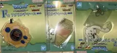 デジモン 一番くじ F賞 アクリルチャーム　3種