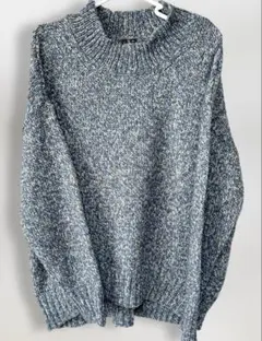 HK WORKS LONDON ニット LL ゆったりニット 体型カバー 秋冬