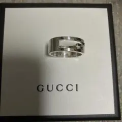 ☆美品☆ GUCCI グッチ ブランテッド カットアウトGリング