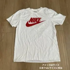 Nike Tシャツ M ホワイト/レッド