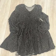 ZARA ドット柄フレア 원피스 122cm s size