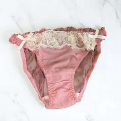 新品未使用 ピーチジョン 花柄レースパンティ S ショーツ