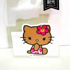 日焼けギャルキティ デコペタステッカー サンリオ【新品未使用】