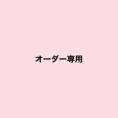 オーダー専用ページ