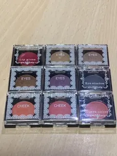 プリラプリラ⭐︎アイシャドウ・リップグロス・チークまとめ売り